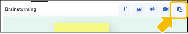 Option zum Einfügen von Karten