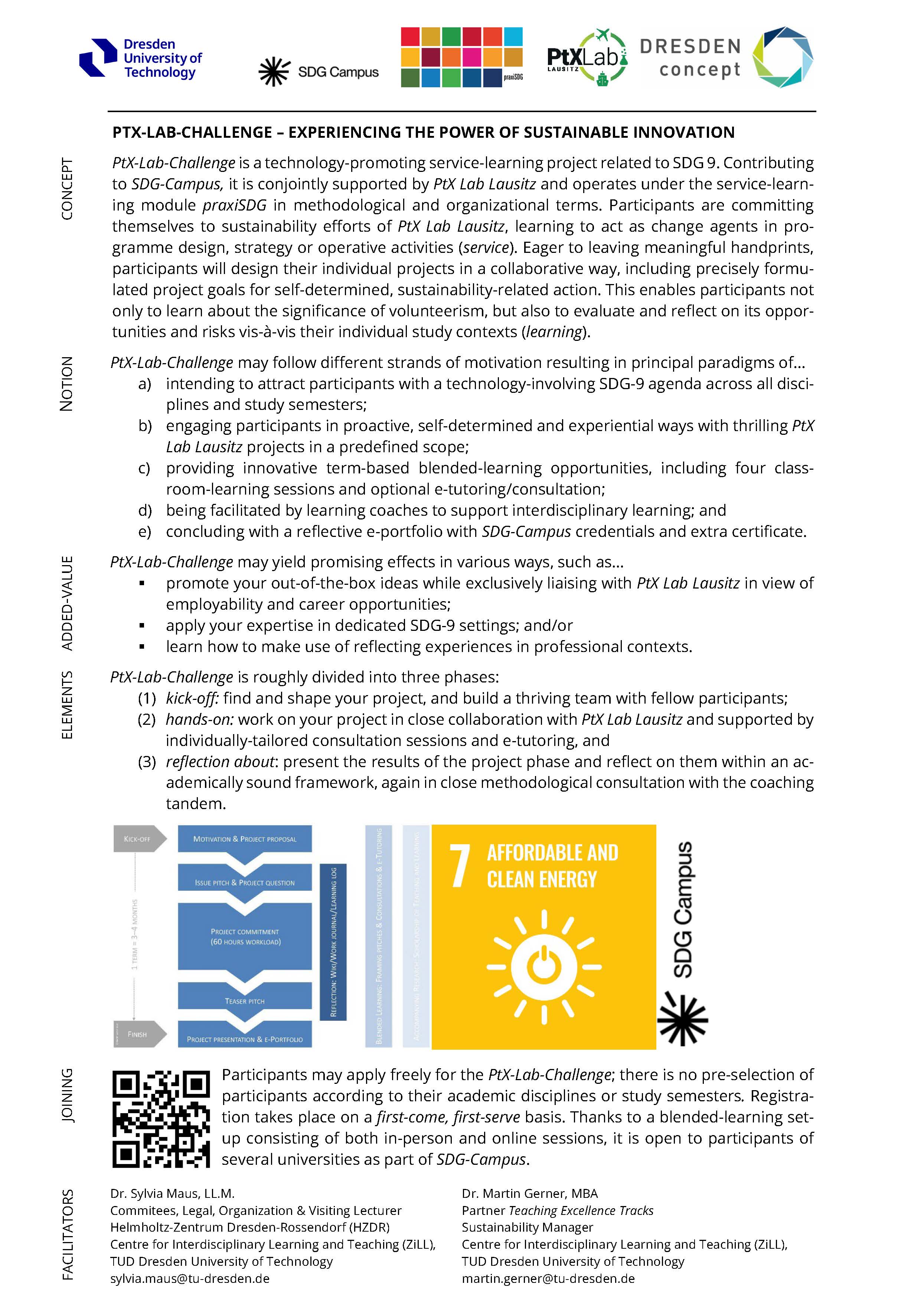 PtX-Lab-Challenge at a glance